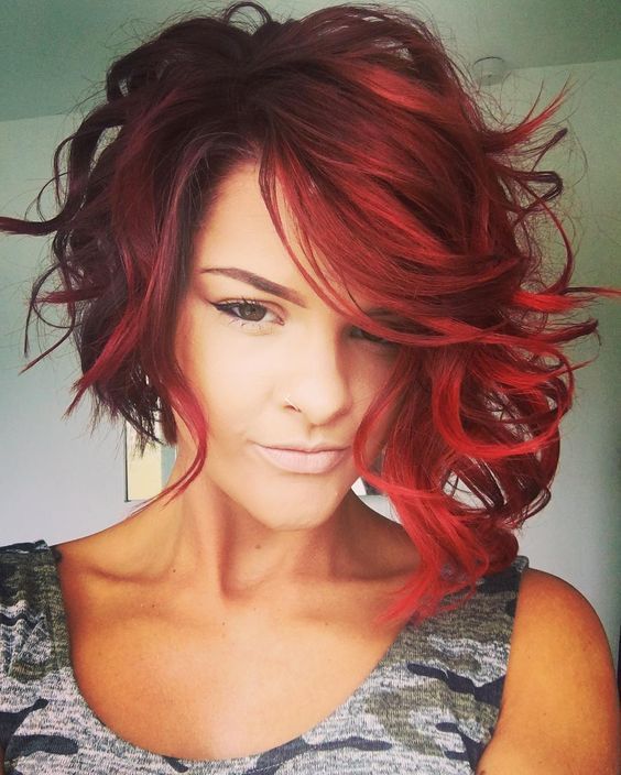 10 schöne Rottöne für deine Haare Kurze Haare